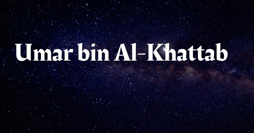 Sahabat Yang Dijamin Syurga Siapakah Umar bin Al-Khattab Berikut Adalah Biodata Beliau