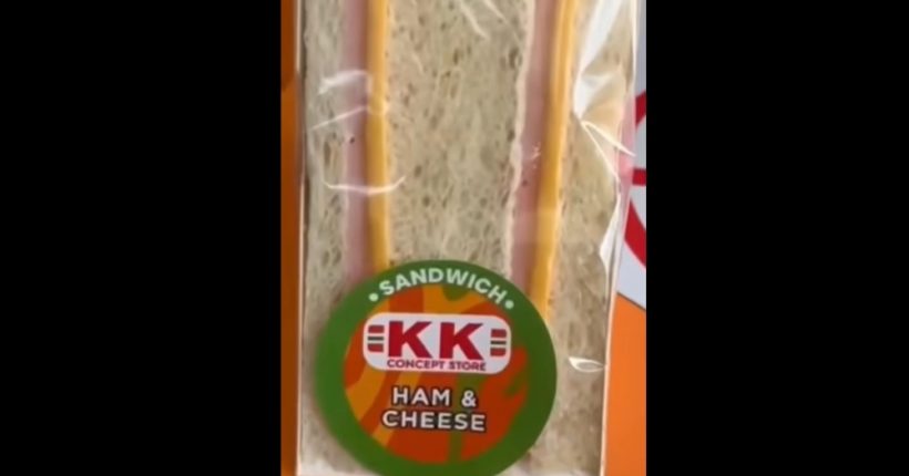 Apakah Status Sandwich Ham and Cheese Di KK Mart